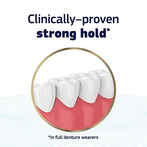 Fixodent Pure Strength Secure Denture Adhesive 2.4oz (Pack of 4)